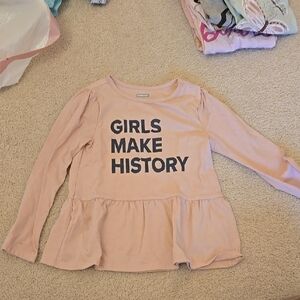 Pink Long Sleeve Top
